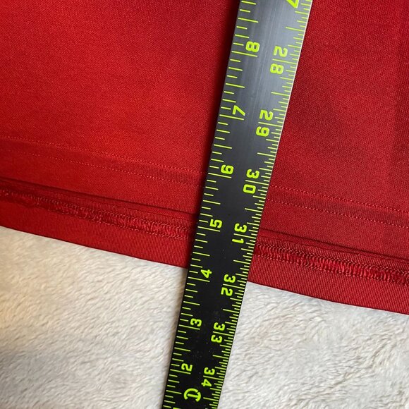 Under Armour Mens Polo Shirt XL Red Embroidered Logo Mens Short Sleeve Polyester - Picture 3 of 11